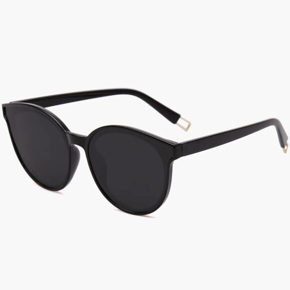 NWOT Sojos Black Mirrored Cat Eye Together Sunglasses UV400 Sunnies